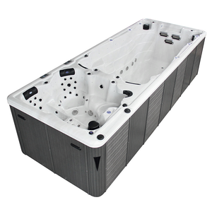 Bain à remous extérieur Takpo pour 7 personnes, 5800 mm, système Balboa US, 104 jets, piscine de massage pour hôtel, complexe hôtelier, OEM, ODM - Product Image 2