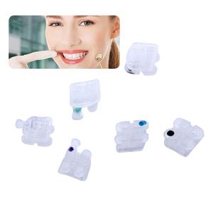 20psc Dental Roth/Mbt 022 con 345 ganchos Soportes de cerámica de ortodoncia - Product Image 1