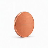 Pièces de monnaie en cuivre fin 99,9 % de 1, 2, 5, 10 oz et 1 kg, de grande taille et de forme personnalisée, en cuivre rouge coloré, en gros, avec étui