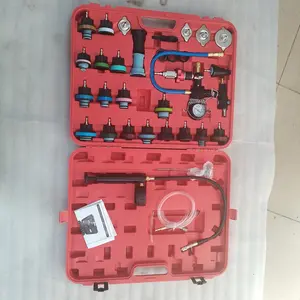 34 Stück Motor test werkzeuge Wassertank-Lecks ucher Kühler deckel Druck prüfgerät und Vakuum-Kühlsystem-Kit - Product Image 1