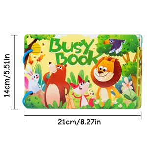 Libros Sensoriales para Niños Mayores de 3 Años, Actividades de Aprendizaje Preescolar para Autismo, Libro de Actividades para Niños Pequeños - Product Image 6