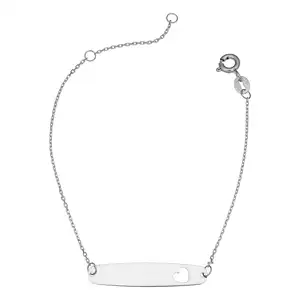 Pulseira de prata esterlina 925 charmosa, elegante e simples, com desenho de esqueleto de coração, pulseira personalizada