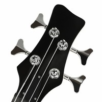 Guitare Basse 4 Cordes pour Débutants Corps en Tilleul - Manche en Érable Touche en Palissandre Bobine Simple Split Coil