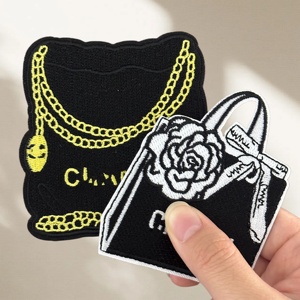 Vente en gros de patchs brodés personnalisés écologiques à motifs floraux pour vêtements, accessoires, chapeaux, jeans - Product Image 5