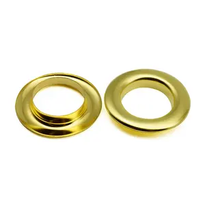 Kim loại rèm lỗ gắn 40mm kim loại khoen 40mm grommets cho rèm cửa