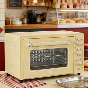 Horno Eléctrico Combinado 3 en 1 de Fábrica OEM, <span class=keywords><strong>Mini</strong></span> Horno Eléctrico de 12l/13 Litros, Color Rosa, para Repostería Casera y Pasteles - Product Image 1