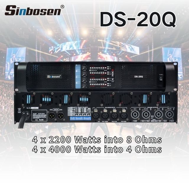 DS-20Q Class Td High Power Audio Amplifier Module 4000 Watts 4 Channel