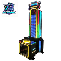 Machine de boxe d'arcade à monnayeur, testeur de force de frappe ultime, jeu de frappe à marteau à récompense pour parc d'attractions