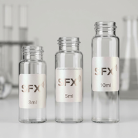 Étiquettes personnalisées de luxe en métal pour flacons de peptides, autocollants synthétiques argent et or pour peptides de marques haut de gamme