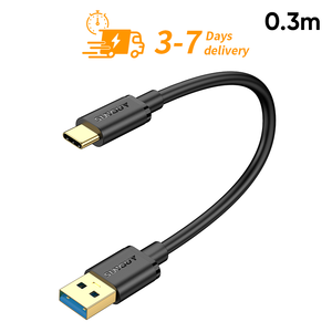 SUNGUY CE Certified Wholesale 0.3m 18W Fast Charging <b>Cable</b> High-Speed Data Transfer <b>USB</b> C Data <b>Cable</b> for Phones Laptops - Product Image 1