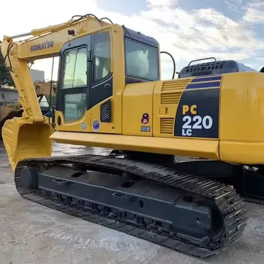 Mesin Konstruksi bekas Jepang 100% asli, PC220-7 Komatsu PC220 PC220-6, PC220-8, ekskavator perayap hidrolik