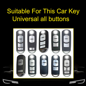 Innofit MAB1 เคสกุญแจรถยนต์ TPU แบบมีปุ่มใสสำหรับ Mazda Angkesaila Atenza CX4 CX5 <span class=keywords><strong>CX8</strong></span> CX30 ราคาโรงงานสากล - Product Image 2