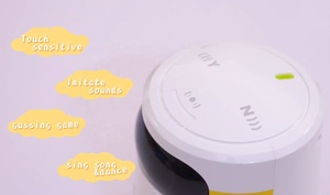 <span class=keywords><strong>voz</strong></span> robótica interactiva juguetes que juego de Aprendizaje Temprano inteligente robot de juguete inteligente con luz y música - Product Image 5
