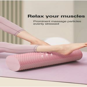 Rouleau en mousse EVA pour la relaxation musculaire, massage à points flottants lisses, yoga, pilates, équilibre, durable, écologique, imperméable, relaxation - Product Image 5