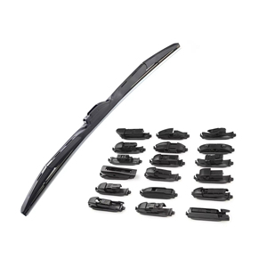 Plumas Limpiaparabrisas Híbridas Multifuncionales para Parabrisas Delantero con un Adaptador Intercambiable, Aptas para Múltiples Modelos de Vehículos - Product Image 2