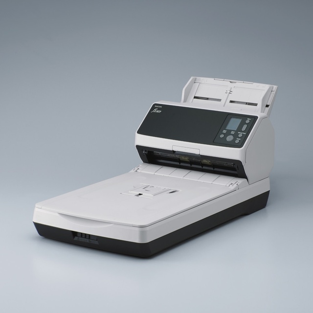 F-ujitsu Fi-8290 A4 Document Scanner CIS USB 90ppm 180ipm Duplex ADF Flatbed Network Color for Office OCR PDF Scanning in Stock