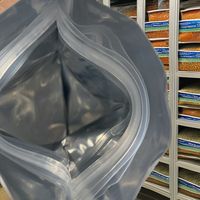 Sacs en mylar à fermeture éclair avec logo personnalisé très vendus Sacs en aluminium comprenant des absorbeurs d'oxygène pour le stockage de liquides alimentaires pour masques chirurgicaux