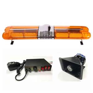 ไฟสโตรบพร้อมไซเรนลำโพง ไฟฉุกเฉิน LED สีน้ำเงิน ไฟสโตรบรถพยาบาล ไฟสโตรบฉุกเฉิน LED - Product Image 3