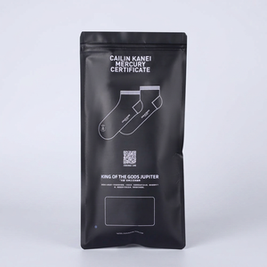Sacs personnalisés imprimés à trois soudures latérales, pochettes Mylar autoportantes, emballage mat premium avec UV sélectif, refermables à fermeture éclair, résistants à l'humidité, OEM ODM - Product Image 2