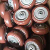 Roulettes robustes DICASAL de 4 pouces, pivotantes à 360 degrés, roues durables, roulettes à filetage, doubles verrous de sécurité et roulements