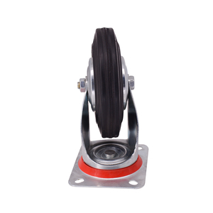 <span class=keywords><strong>Rueda</strong></span> <span class=keywords><strong>Giratoria</strong></span> para Contenedor de Basura, 250 mm, 10 Pulgadas, Ruedas Industriales de Alta Resistencia - Product Image 6
