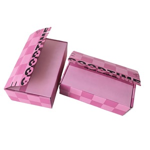 กล่องของขวัญพิมพ์ลายฉีกเปิดได้ ผลิตจากกระดาษลูกฟูกแบบกำหนดเอง ปิดผนึกเองได้ พร้อมโลโก้ - Product Image 5