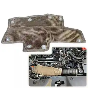 Jaket perisai panas N54 Turbo Riser selimut untuk Detroit kotak karton tinggi STD 4 silinder Universal Turbo Kit ukuran standar BSTFLEX