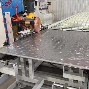 גלגול נירוסטה פנאומטי חדש ריתוך מכונת תפר אורך רוחבי עבור שמן מיכל מים רדיאטור אניה 380v - Product Image 1