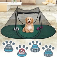 Nouvelle Tente Transfrontalière Pliable en Forme de Bateau pour Animaux de Compagnie, Rangement Universel pour Chats et Chiens, Respirante, Imperméable, Toutes Saisons, Voyage et Extérieur