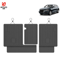 Tapis de protection personnalisés pour l'intérieur, le coffre et les sièges arrière pour Audi Q5 2009-2017