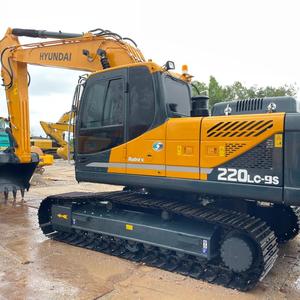 Diying Best Quality Second Hand Excavator <b>Used</b> Hyundai Robex 220LC-9S 220LC R220LC-9S 220 Excavator <b>Used</b> Hyundai Excavator - Product Image 1