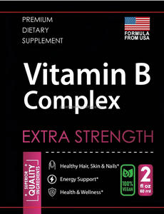 Gotas Orales de <span class=keywords><strong>Complejo</strong></span> <span class=keywords><strong>B</strong></span>, Vitaminas B1, B6 y B12 Naturales y Orgánicas de Marca Privada Acentiallabs <span class=keywords><strong>para</strong></span> Adultos, Mejoran la Inmunidad - Product Image 6