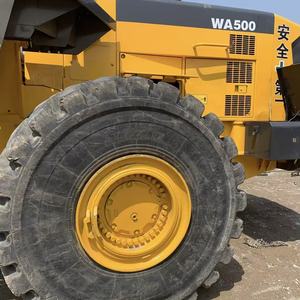 Excellent Chargeur sur Pneus d'Occasion Komatsu WA500 Fabriqué au Japon, Chargeurs WA380 500 600 900, Engins de Construction et de Charge pour l'Exploitation Minière - Product Image 5