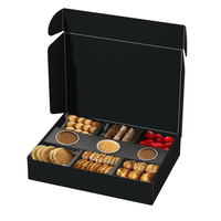 Boîte en Papier Kraft pour Sushis, Fruits, Chocolats, Biscuits, Frites, Plats à Emporter, Plateau de Service et Séparateurs