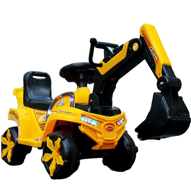 Set De 3 Vehículos De Construcción – Excavadora, Bulldozer Y Camión – De Fricción – Juguete De Arena Para Niños +3 Años