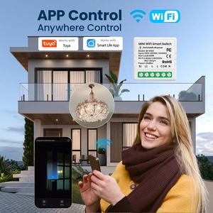 Interruptor Inteligente WiFi para 1/2/3/<span class=keywords><strong>4</strong></span> Canales, <span class=keywords><strong>Control</strong></span> Remoto Inalámbrico para Luces, Módulo de Interruptores, Automatización del Hogar con Voz Alexa - Product Image 6