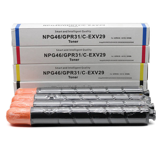 High Quality NPG-46 GPR 31 C-EXV-29 for Canon IR ADV C5030 C5035 C5045 C5051 C5235 C5240 C5255 Copier Toner Cartridge Colors