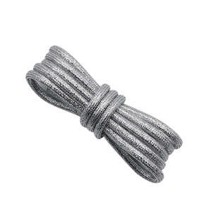 Premium 4mm redondo hermoso brillo metálico cordón brillante <span class=keywords><strong>cordones</strong></span> oro/plata brillo zapatos <span class=keywords><strong>cordones</strong></span> <span class=keywords><strong>para</strong></span> <span class=keywords><strong>zapatillas</strong></span>/botas - Product Image 6