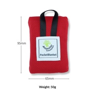 Tapis de pique-nique rectangulaire portable 210T en nylon ultra-léger, imperméable, anti-humidité et anti-sable, idéal pour le camping et la randonnée