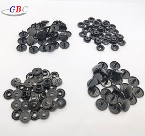 <span class=keywords><strong>2025</strong></span> <span class=keywords><strong>New</strong></span> Cổ Phiếu Nhà Máy Thân Thiện Với Môi Tùy Chỉnh Kích Thước T3 T5 T8 Nhựa Màu Đen <span class=keywords><strong>Snap</strong></span> Nút 12Mm Có Thể Giặt Chất Liệu PP Cho Hàng May Mặc - Product Image 1