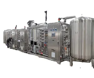 Système d'eau purifiée 500LPH/usine de distillation 250LPH WFI/génération de vapeur pure