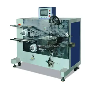 Mesin lilitan silinder semi otomatis 1,0kw sel baterai lithium laboratorium