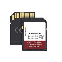 Tarjeta SD para GPS de Coche, Navegación GPS, Tarjeta SD Personalizada con CID, Escritura/Clonación de CID, 8.16.32GB para GPS Navi con CID Modificable, Mapas Gratuitos
