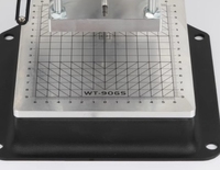 Machine de gaufrage en cuir PVC de bureau faite à la main estampage à chaud personnalisé machines de dorure 220V cuir numérique nouveau moteur boîte de vitesses