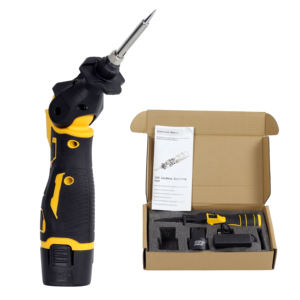 <span class=keywords><strong>Pistola</strong></span> <span class=keywords><strong>de</strong></span> Soldar Inalámbrica Recargable con Batería <span class=keywords><strong>de</strong></span> Litio, 80W-150W, Temperatura 300C-500C, Tiempo <span class=keywords><strong>de</strong></span> Calentamiento <span class=keywords><strong>de</strong></span> 10s, 5V-24V DC - Product Image 6