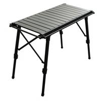 Table de camping portable IGT pliable, design Egg Roll