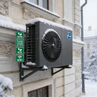 Pompe à chaleur air-eau à haute efficacité électrique 9kW-18KW R32 à onduleur - Chauffage, refroidissement et eau chaude pour hôtels et usage domestique