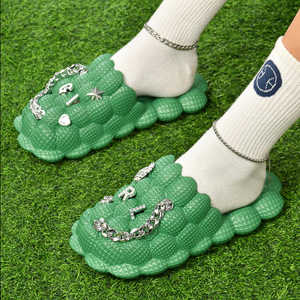 <span class=keywords><strong>Ciabatte</strong></span> estive personalizzate <span class=keywords><strong>con</strong></span> logo e cinturino per donna, antiscivolo, <span class=keywords><strong>con</strong></span> suola spessa, per bagno, interni, uso domestico, in EVA, per coppie. - Product Image 6