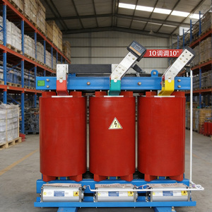 หม้อแปลงไฟฟ้าแบบแห้งสามเฟสขนาดกะทัดรัด 11kV แบบหล่อเรซิน ความสูญเสียต่ำ IEC60076 50/60Hz สำหรับการจ่ายไฟฟ้าเชิงพาณิชย์ 1250KVA SCB10,S - Product Image 1