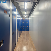 Unité de stockage miniature en acier moderne de taille personnalisée avec structure en acier au prix d'usine